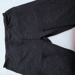 Hard Tail Forever 20" Crop Leggings, Heathered Black, M